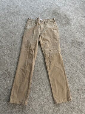 Express Men's Chinos in Tan skinny Fit Hayden 31x32